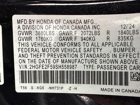 Used 2025 Honda Civic Sport image 22