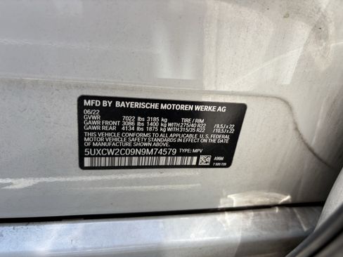 Used 2022 BMW X7 xDrive40i w/ Executive Package AWD/4WD image 37