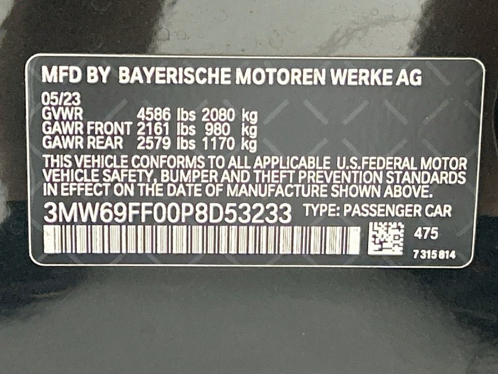 Certified 2023 BMW 330i Sedan w/ Premium Package RWD image 34