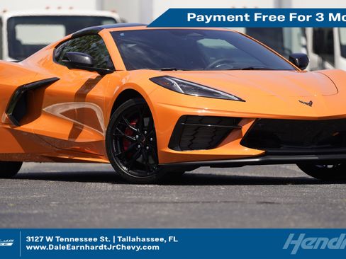 Used 2024 Chevrolet Corvette Stingray Premium Cpe w/ Z51 Performance Package RWD image 1
