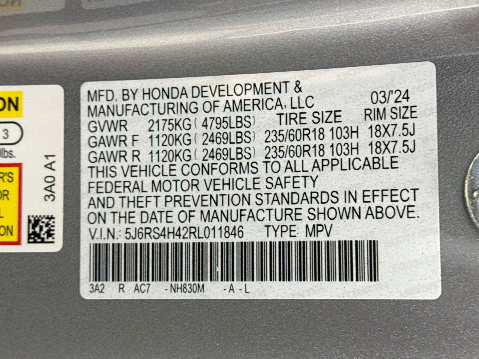 Used 2024 Honda CR-V EX image 23