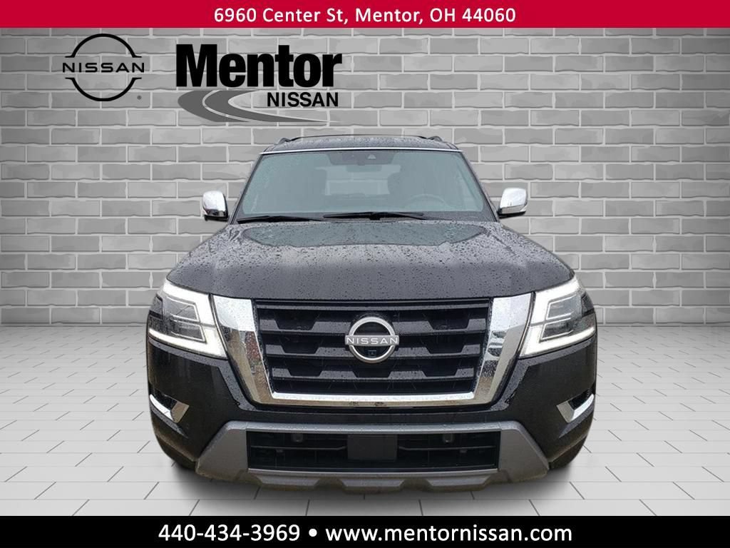 Used 2024 Nissan Armada Platinum w/ Captain's Chairs Package AWD/4WD image 2