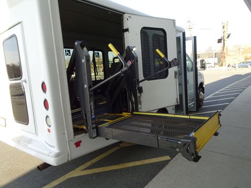 Used 2016 Ford E-350 and Econoline 350 Super Duty w/ Shuttle Bus Prep Package image 16