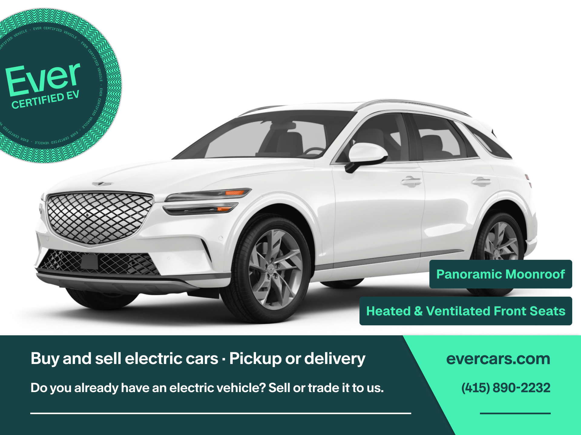 Used 2024 Genesis Electrified GV70 AWD/4WD image 1