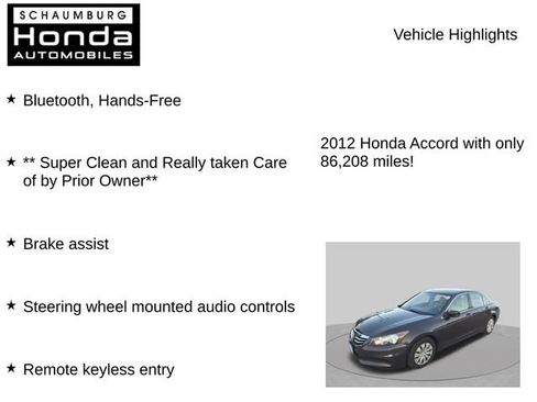 Used 2012 Honda Accord LX image 7
