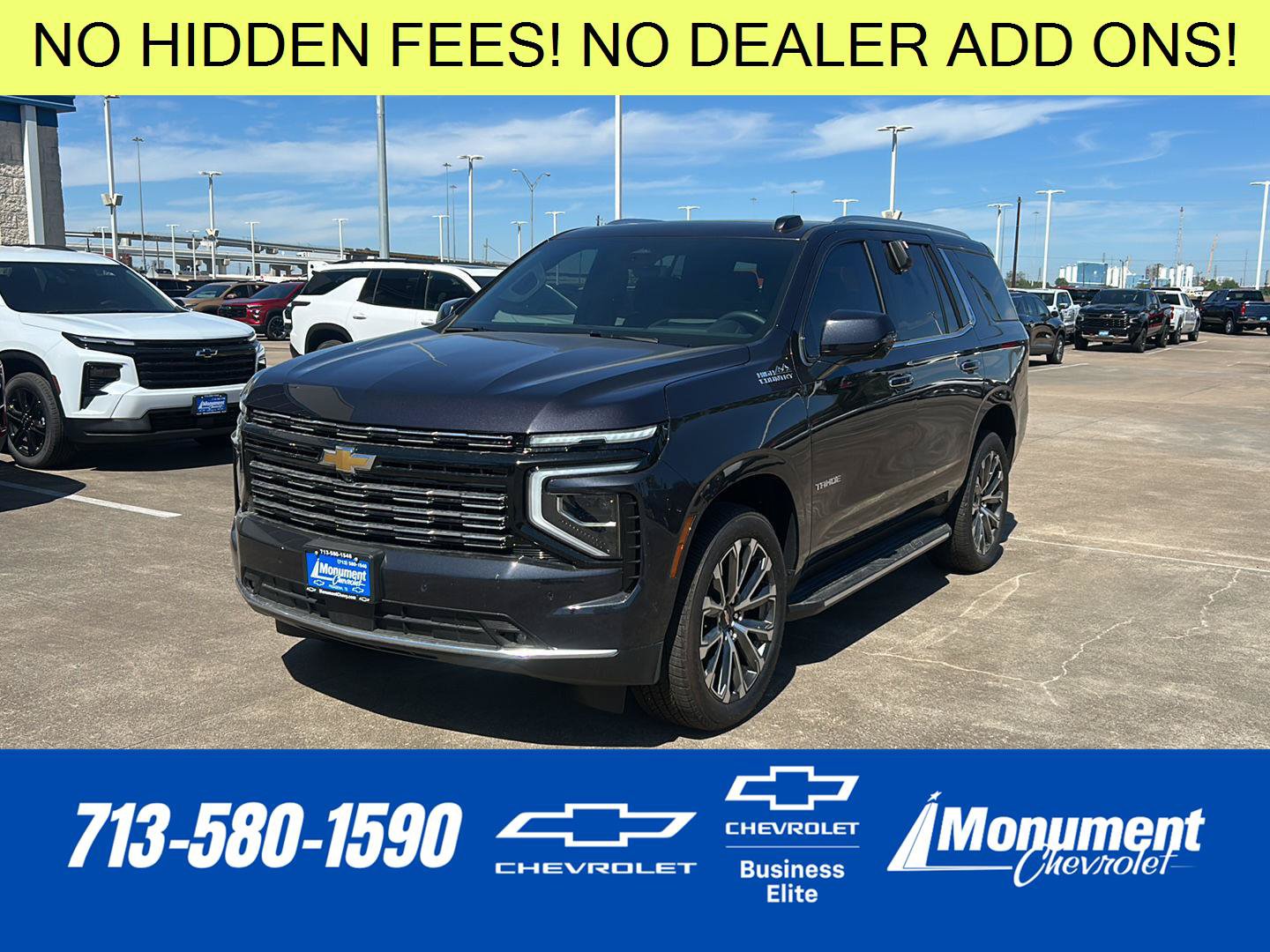New 2026 Chevrolet Tahoe High Country w/ Sun And Tow Package RWD image 1