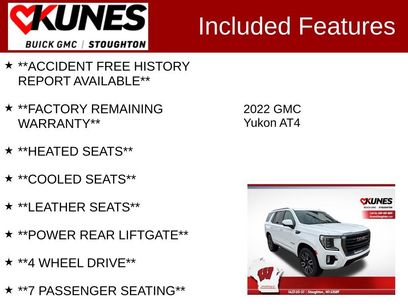 Used 2022 GMC Yukon AT4 w/ Max Trailering Package