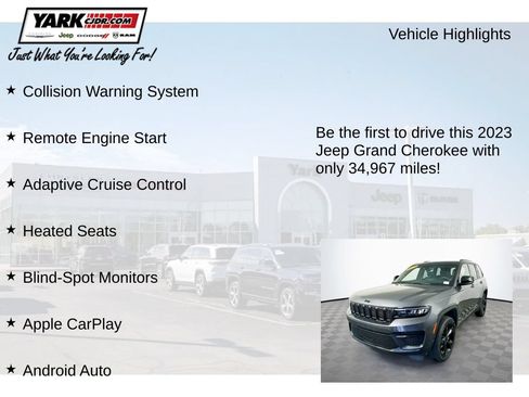 Certified 2023 Jeep Grand Cherokee Altitude AWD/4WD image 13