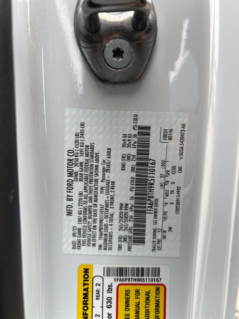 Used 2024 Ford Mustang Premium RWD image 28