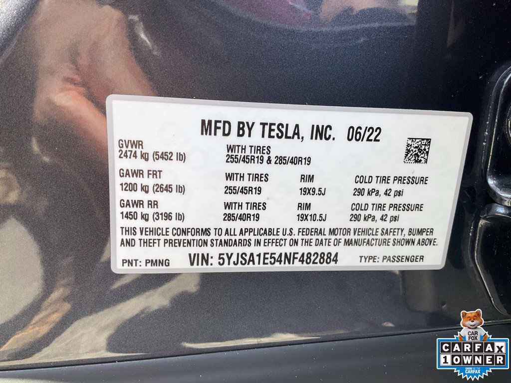 Used 2022 Tesla Model S AWD/4WD image 24