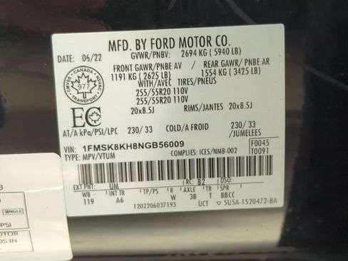 Used 2022 Ford Explorer ST-Line w/ Class IV Trailer Tow Package image 20