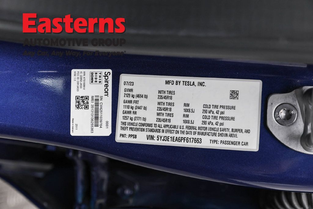 Used 2023 Tesla Model 3 Standard Range RWD image 32