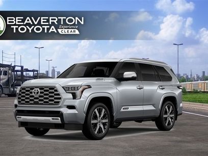 New 2026 Toyota Sequoia Capstone