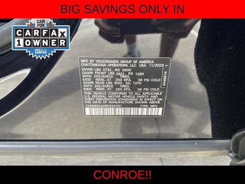 Certified 2024 Volkswagen Atlas SE FWD image 28