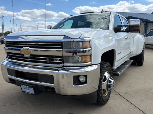 Used 2015 Chevrolet Silverado 3500 LTZ w/ Duramax Plus Package AWD/4WD image 2