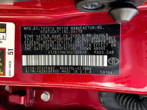 Used 2019 Toyota Camry LE image 33