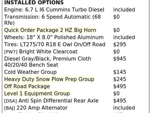 Used 2024 RAM 2500 Big Horn w/ Off Road Package AWD/4WD image 4