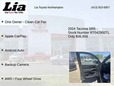 Used 2024 Toyota Tacoma SR5 AWD/4WD image 7