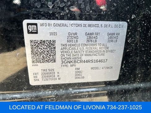 Certified 2024 Chevrolet Blazer LT w/ Convenience Package image 10