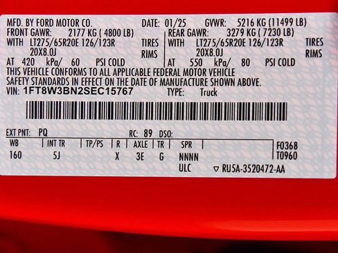 Used 2025 Ford F350 Lariat w/ Chrome Package AWD/4WD image 18
