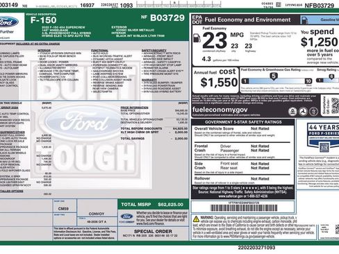 Used 2022 Ford F150 XLT w/ Equipment Group 302A High image 34