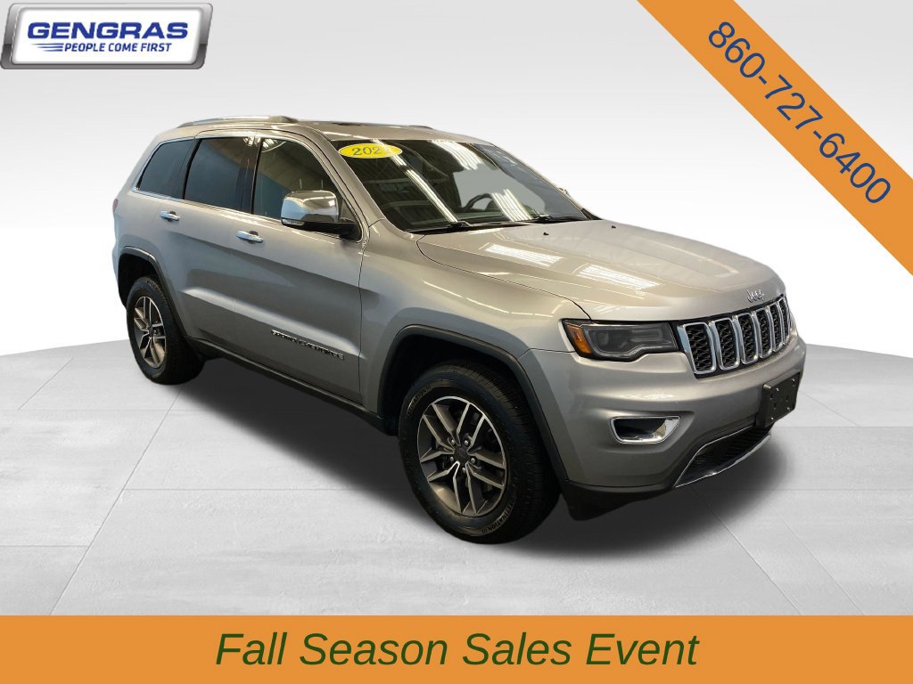 Certified 2021 Jeep Grand Cherokee Limited w/ Premium Lighting Group AWD/4WD 360° Tour