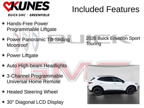 New 2026 Buick Envision Sport Touring AWD/4WD image 4