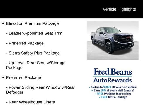 Used 2022 GMC Sierra 1500 Elevation w/ Elevation Premium Package AWD/4WD image 10