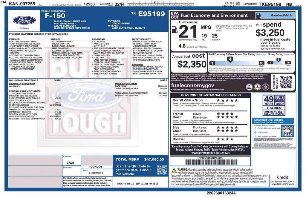 New 2026 Ford F150 XL RWD image 6
