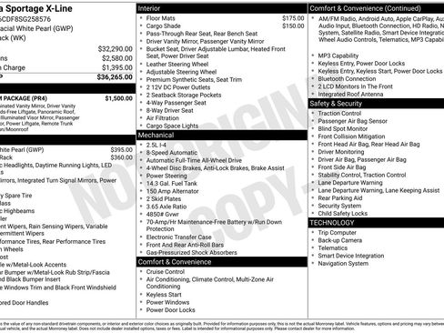 Used 2025 Kia Sportage X-Line w/ Premium Package AWD/4WD image 41