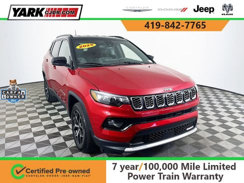 Certified 2025 Jeep Compass Limited AWD/4WD image 1