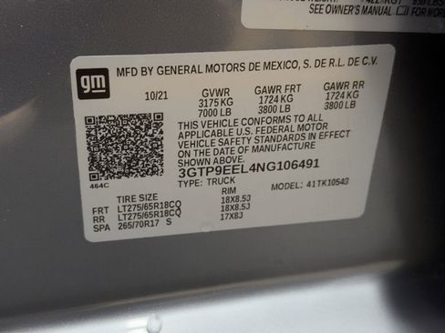 Used 2022 GMC Sierra 1500 AT4 w/ AT4 Preferred Package AWD/4WD image 27