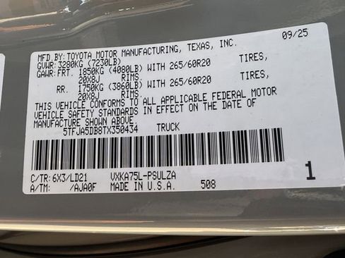 New 2026 Toyota Tundra Limited image 28