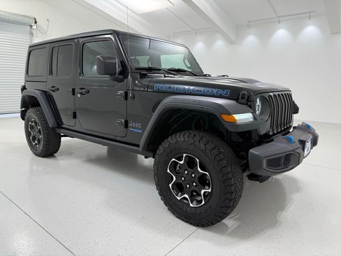 Used 2021 Jeep Wrangler Unlimited Rubicon 4xe w/ Dual Top Group image 1