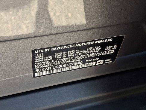 Certified 2024 BMW X5 xDrive40i AWD/4WD image 28