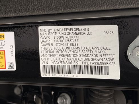 Certified 2025 Honda Accord Sport image 29