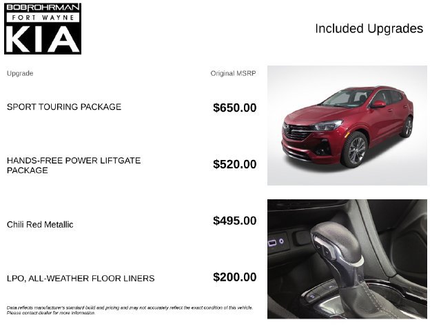 Used 2021 Buick Encore GX Select w/ Sport Touring Package FWD image 4