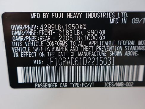 Used 2013 Subaru Impreza 2.0i Premium image 46