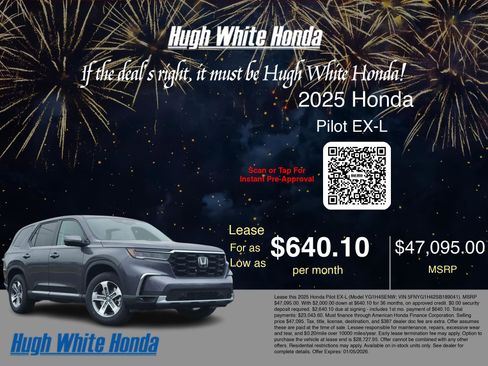 New 2025 Honda Pilot EX-L image 3