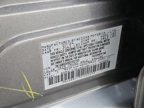 Certified 2025 Nissan Sentra SV w/ SV Premium Package image 26