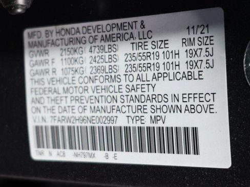 Used 2022 Honda CR-V Touring image 30