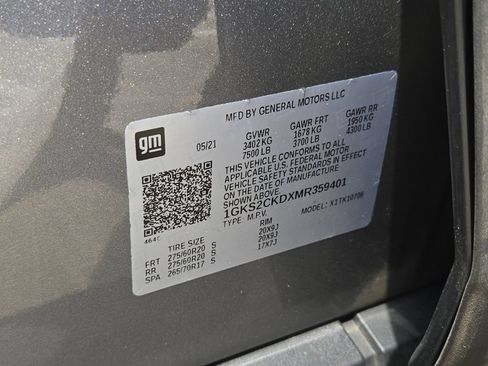 Used 2021 GMC Yukon AT4 w/ AT4 Premium Package AWD/4WD image 33