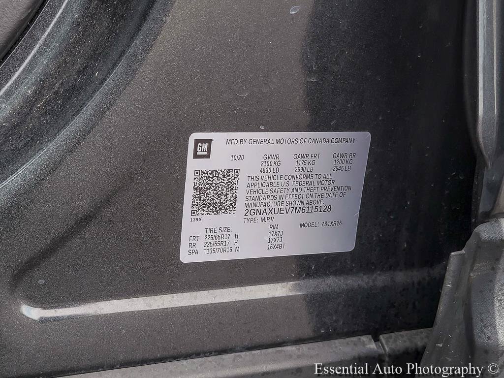 Used 2021 Chevrolet Equinox LT AWD/4WD image 31
