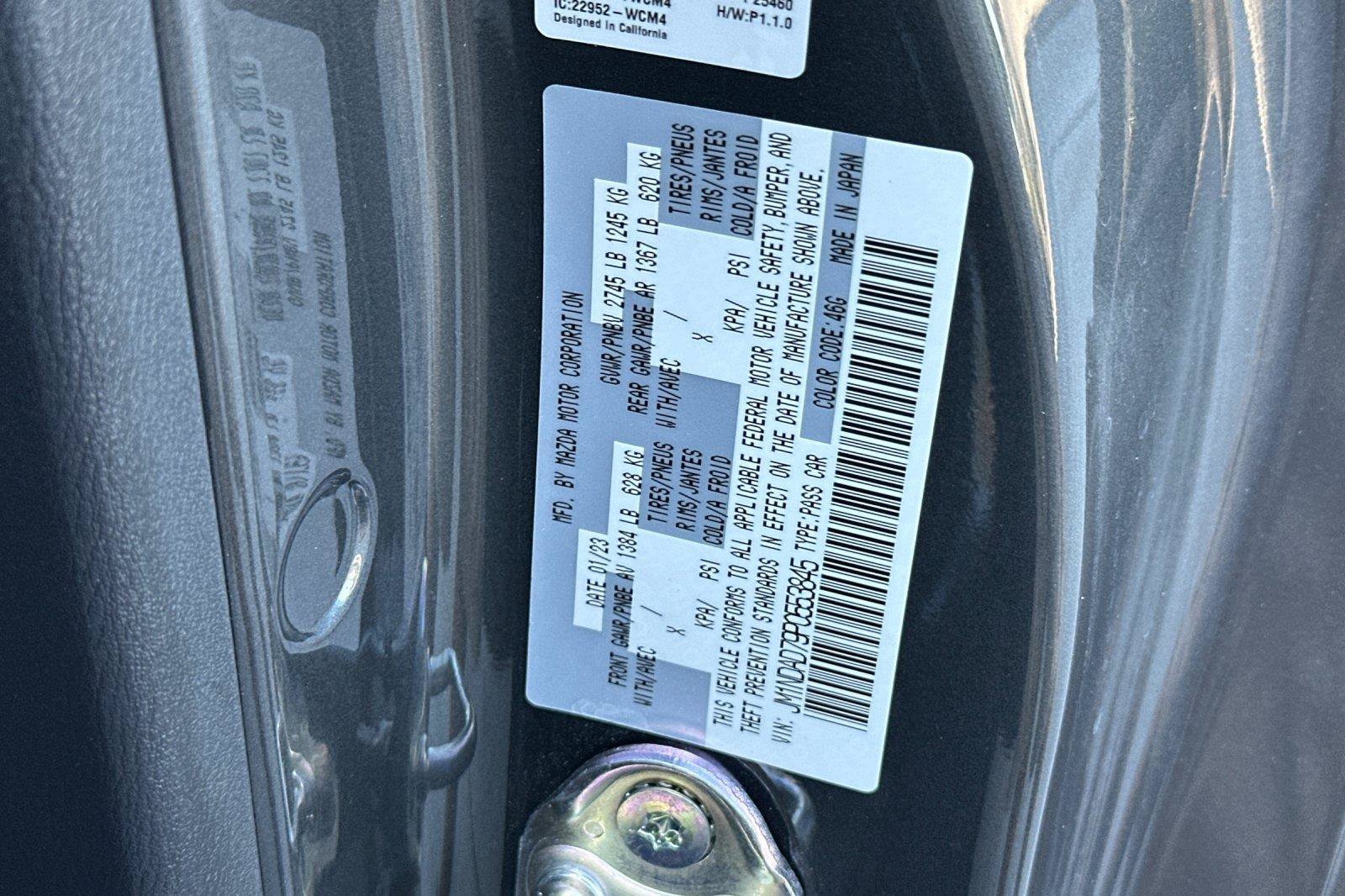 Certified 2023 MAZDA MX-5 Miata Grand Touring RWD image 26