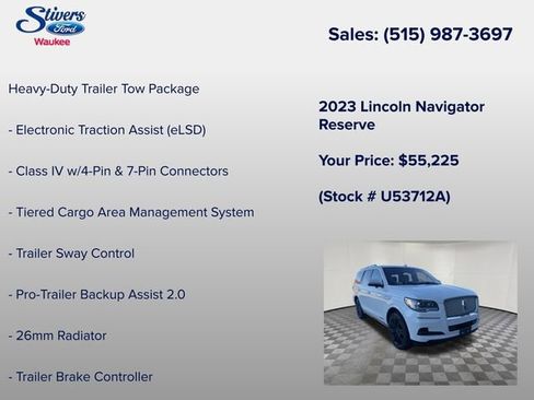 Used 2023 Lincoln Navigator Reserve AWD/4WD image 16