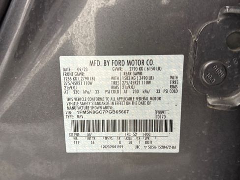 Used 2023 Ford Explorer ST w/ Equipment Group 401A AWD/4WD image 20