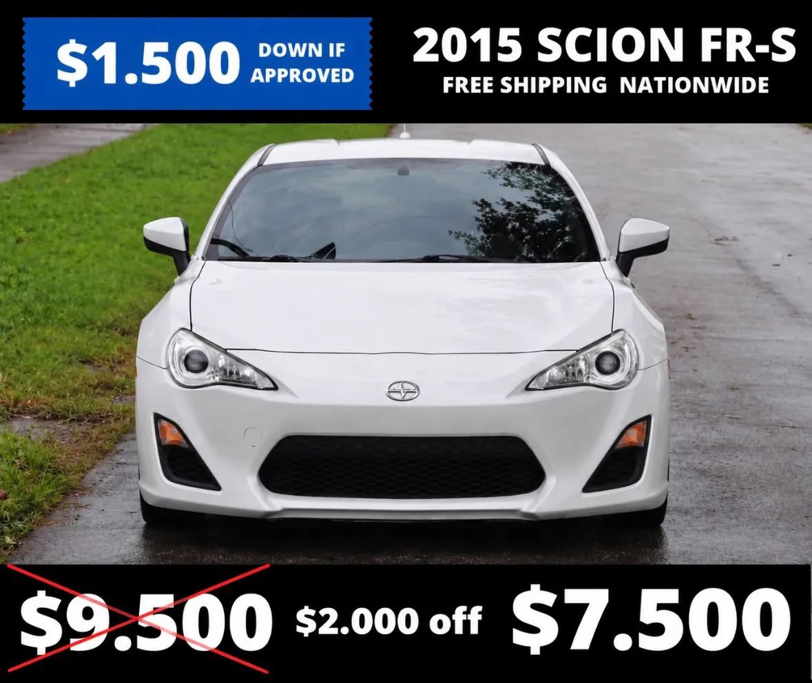Used 2015 Scion FR-S RWD image 2