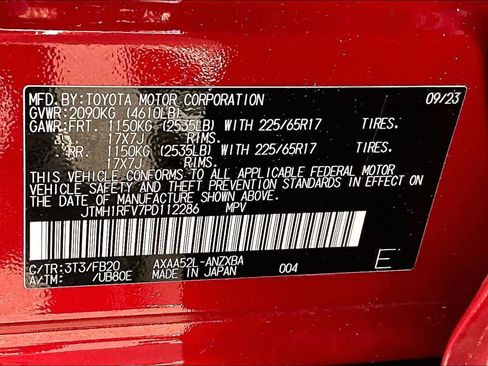 Used 2023 Toyota RAV4 LE image 32