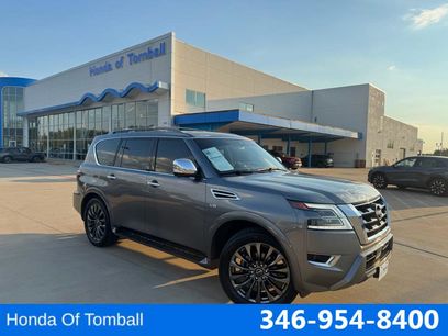 Used 2022 Nissan Armada Platinum w/ Captain's Chairs Package