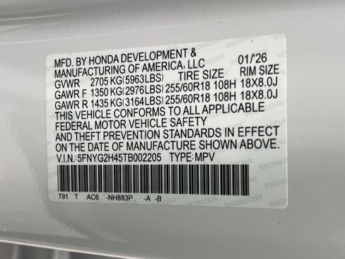 New 2026 Honda Pilot EX-L image 31